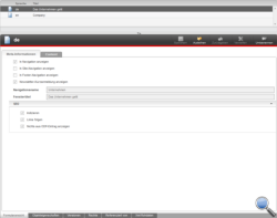 Objektfenster Inhaltsverwaltung