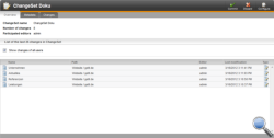 Overview-Tab in the ChangeSet Overview