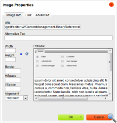 Image properties